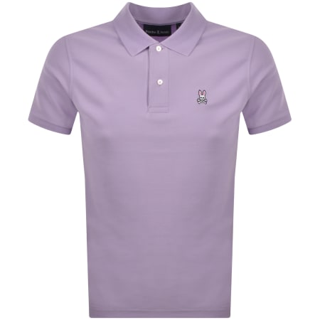 Psycho Bunny Classic Polo T Shirt Purple | Mainline Menswear us